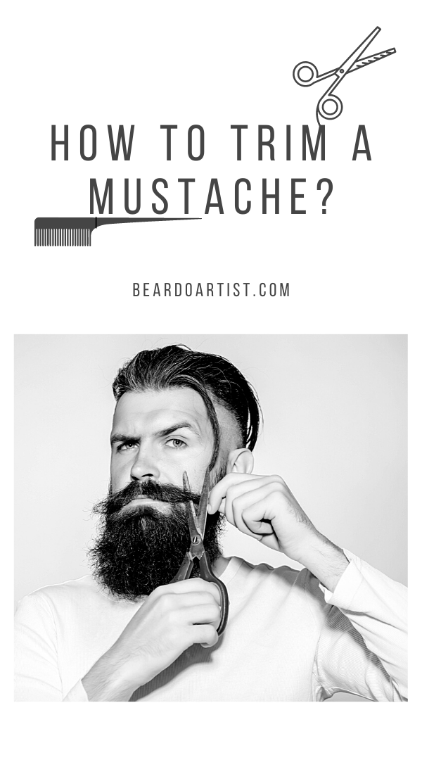 how to trim a mustache