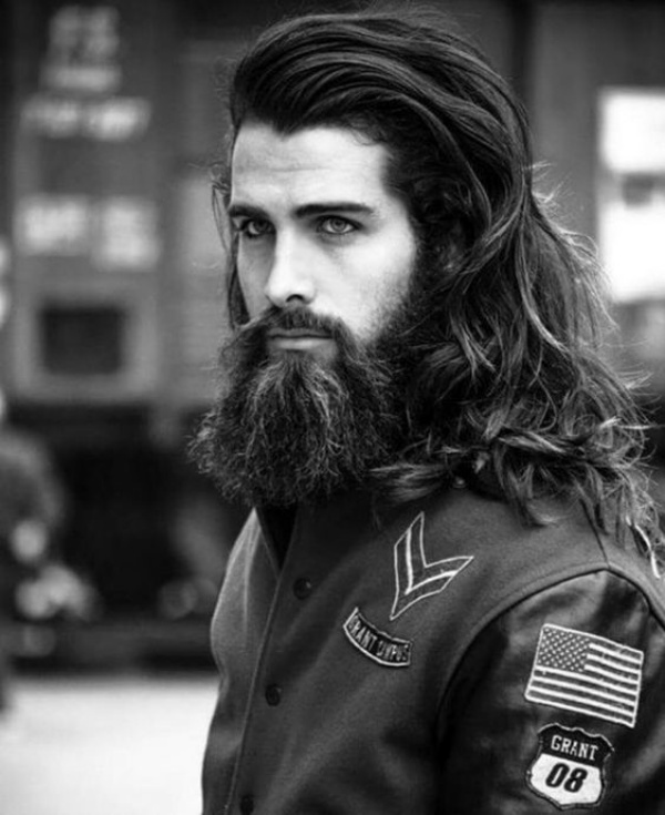 15 Trendy Long Hair With Beard Styles For Men